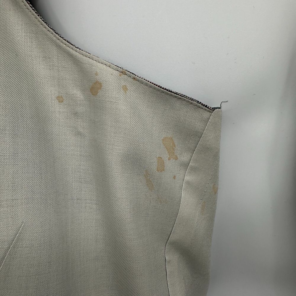 Vintage 70s Neiman Marcus Blazer Vest Mens Size 46 Extra Long Glenurquhart Check - Picture 11 of 16